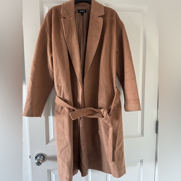 Express Women's Camel Trench Coat - Picture 1 of 5